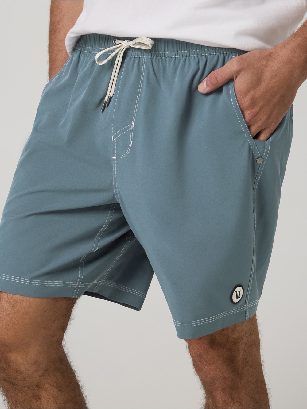 Vuori kore unlined, blue sea, athletic Shorts with Drawstring